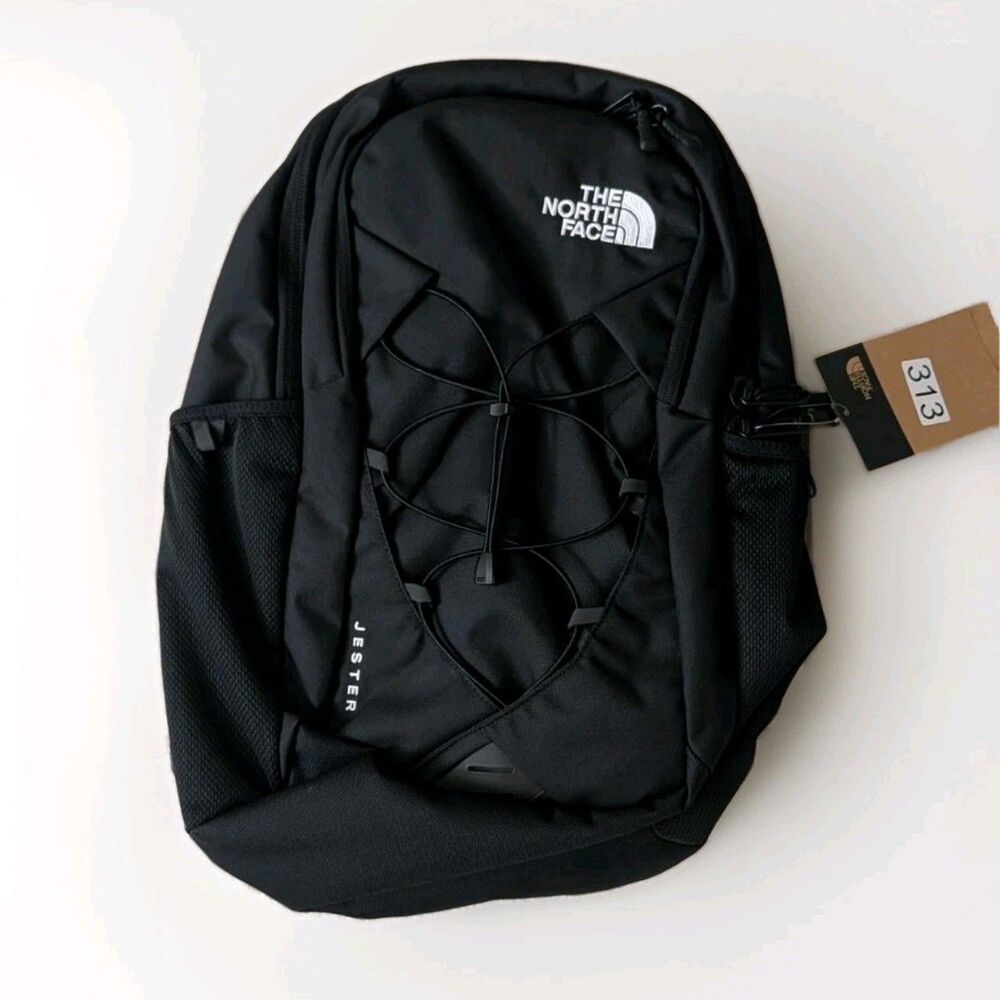 The North Face Black Jester Day Pack Travel Hike Backpack | A5IW24H0 | NEW